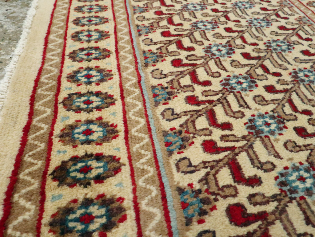 Vintage Persian Mashad Runner (Pair: 1 of 2), No.24006 - Galerie Shabab