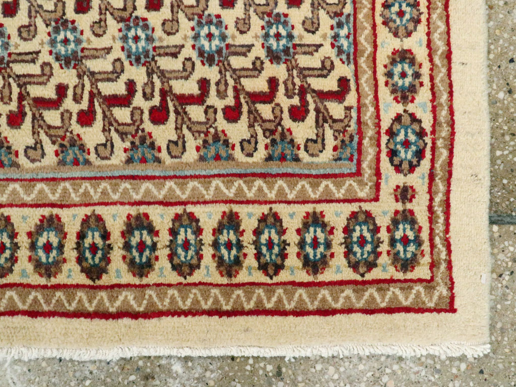 Vintage Persian Mashad Runner (Pair: 1 of 2), No.24006 - Galerie Shabab