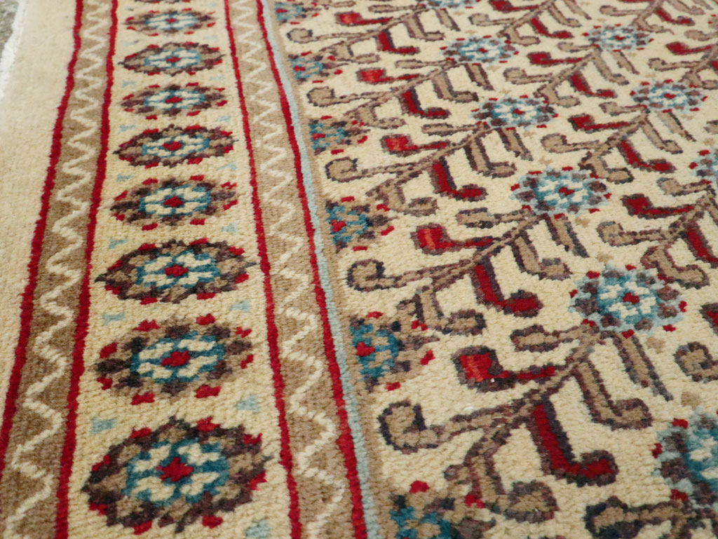 Vintage Persian Mashad Runner (Pair: 2 of 2), No.24007 - Galerie Shabab