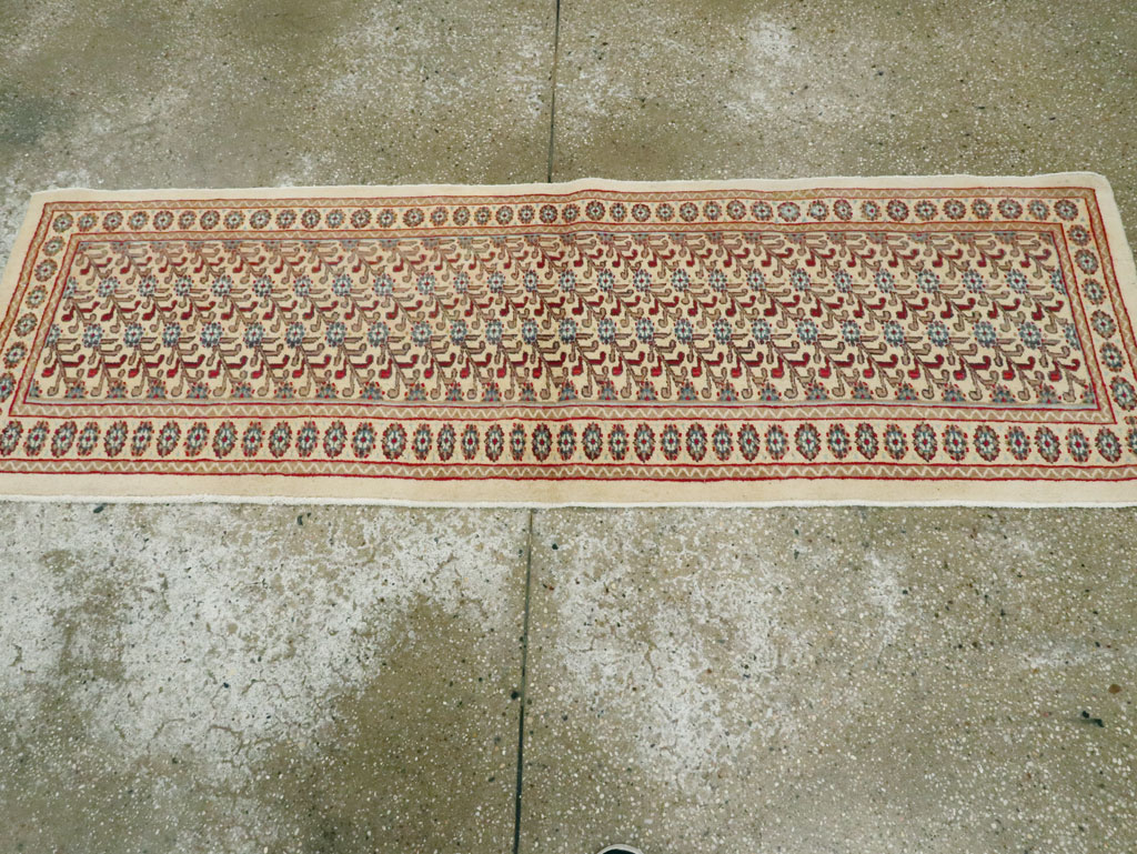 Vintage Persian Mashad Runner (Pair: 2 of 2), No.24007 - Galerie Shabab