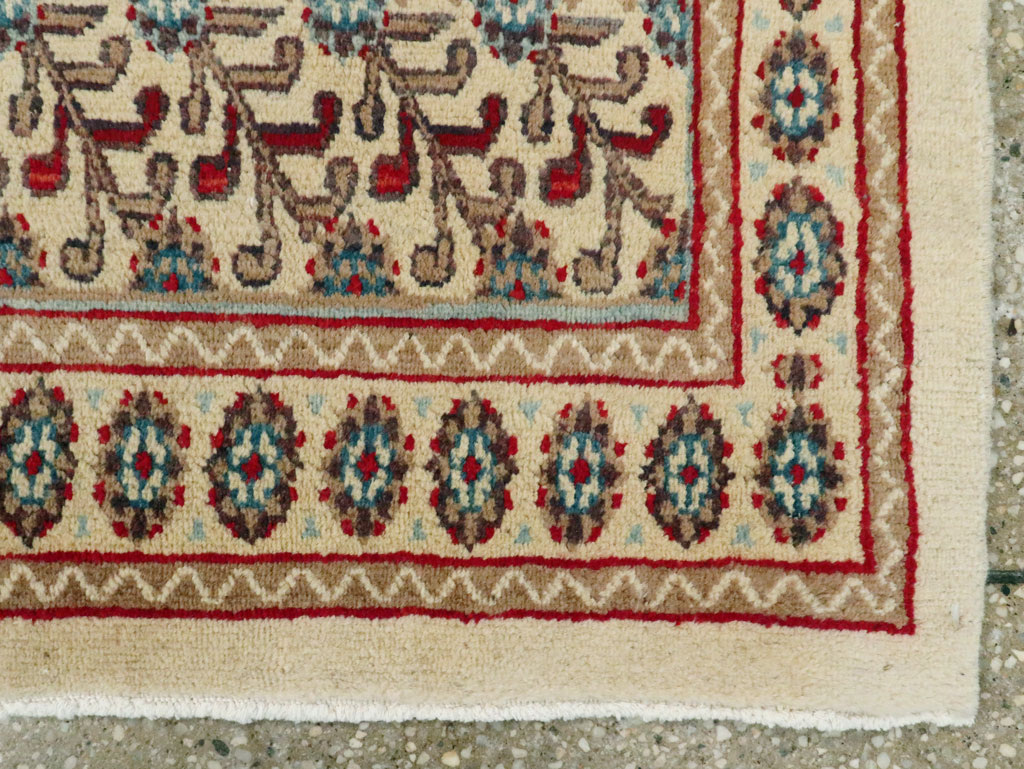 Vintage Persian Mashad Runner (Pair: 2 of 2), No.24007 - Galerie Shabab