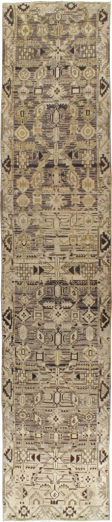 Vintage Persian Malayer Runner, No.24008 - Galerie Shabab