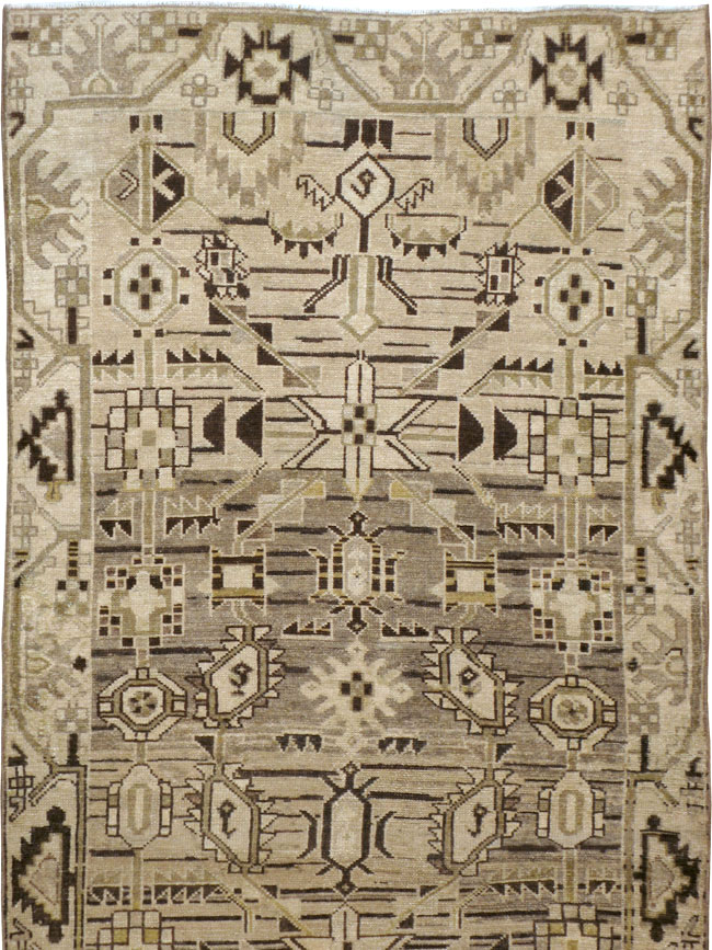 Vintage Persian Malayer Runner, No.24008 - Galerie Shabab