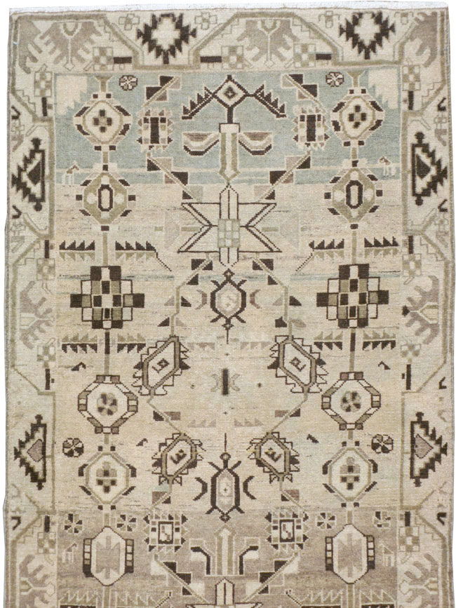 Vintage Persian Malayer Runner, No.24009 - Galerie Shabab