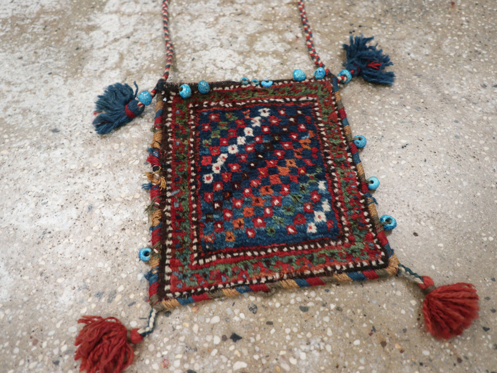 Vintage Persian Shiraz Bag, No.24015 - Galerie Shabab