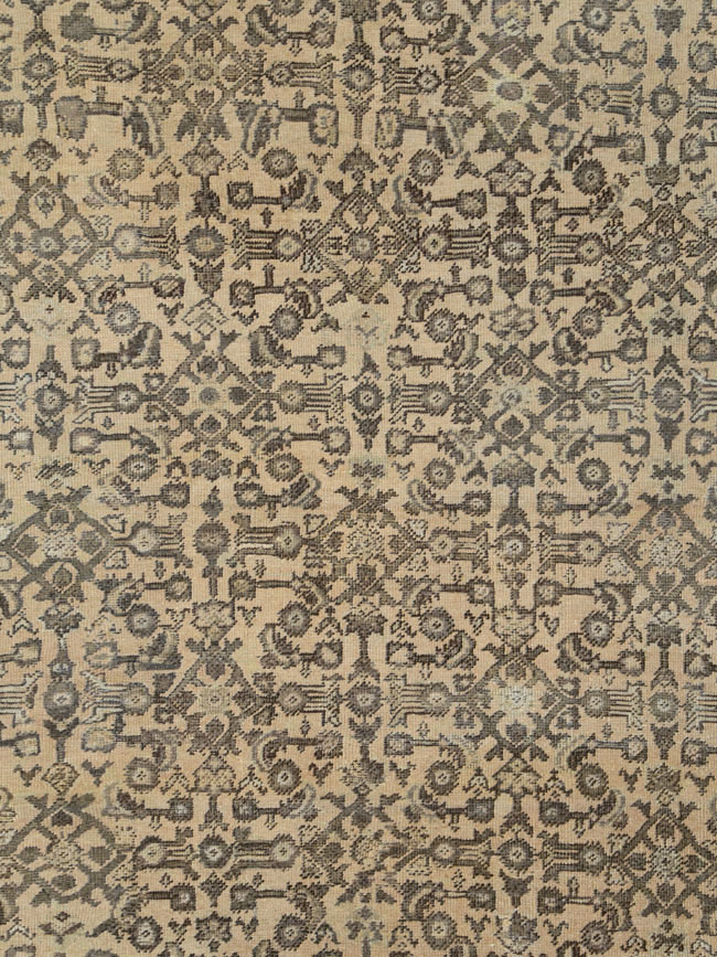 Antique Perisan Mahal Carpet, No.24017 - Galerie Shabab