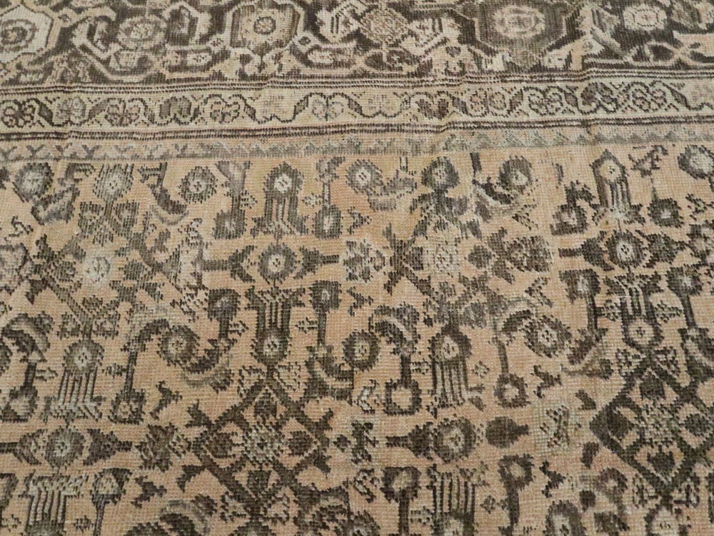 Antique Perisan Mahal Carpet, No.24017 - Galerie Shabab