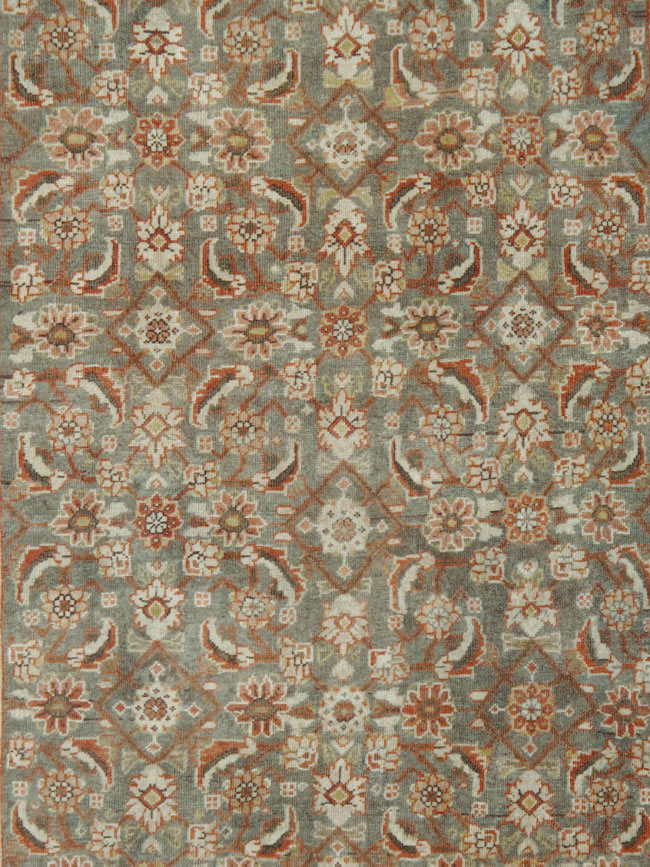 Antique Persian Mahal Gallery Carpet, No.24019 - Galerie Shabab