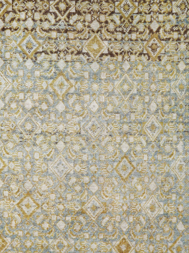 Vintage Persian Malayer Gallery Carpet, No.24022 - Galerie Shabab