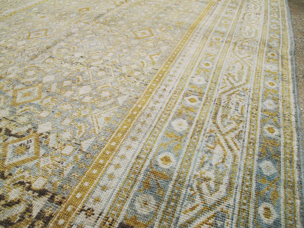 Vintage Persian Malayer Gallery Carpet, No.24022 - Galerie Shabab