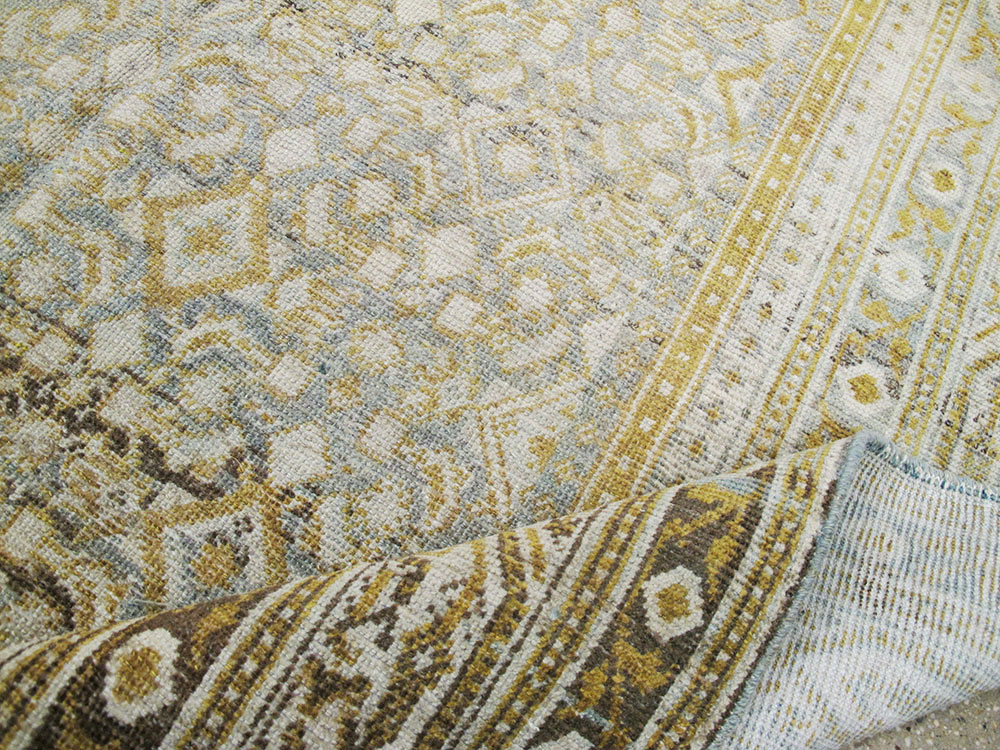 Vintage Persian Malayer Gallery Carpet, No.24022 - Galerie Shabab