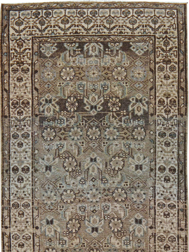 Vintage Persian Malayer Runner, No.24027 - Galerie Shabab