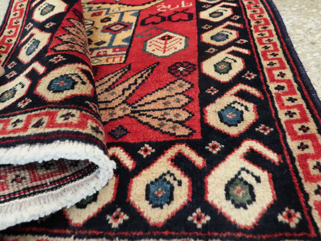 Vintage Persian Tabriz Pictorial Rug (Pair: 2 of 2), No.24029 - Galerie Shabab