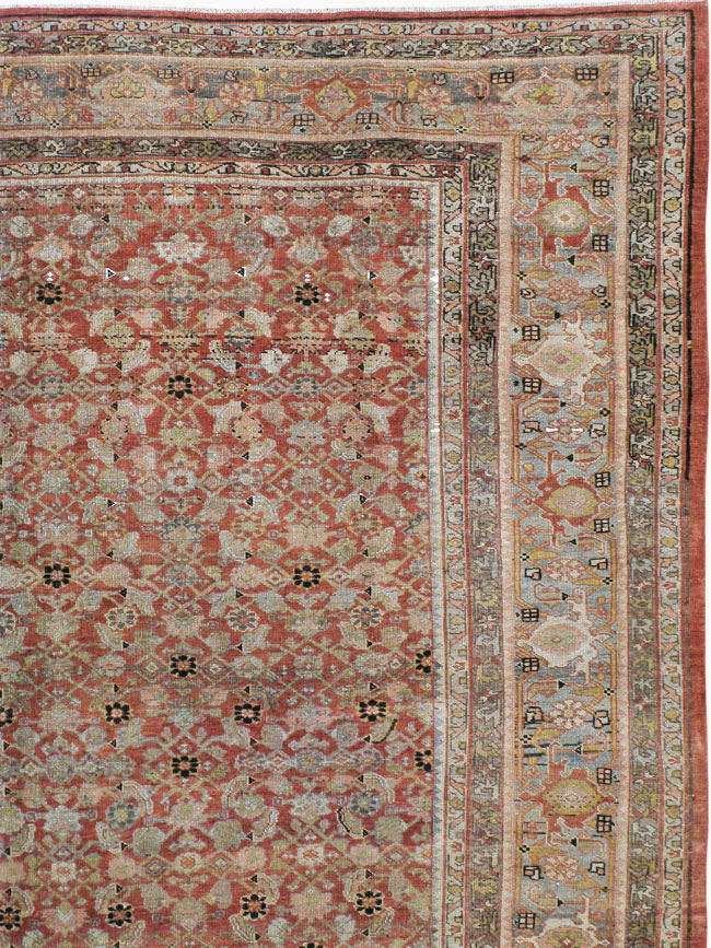 Antique Persian Bidjar Carpet, No.24031 - Galerie Shabab