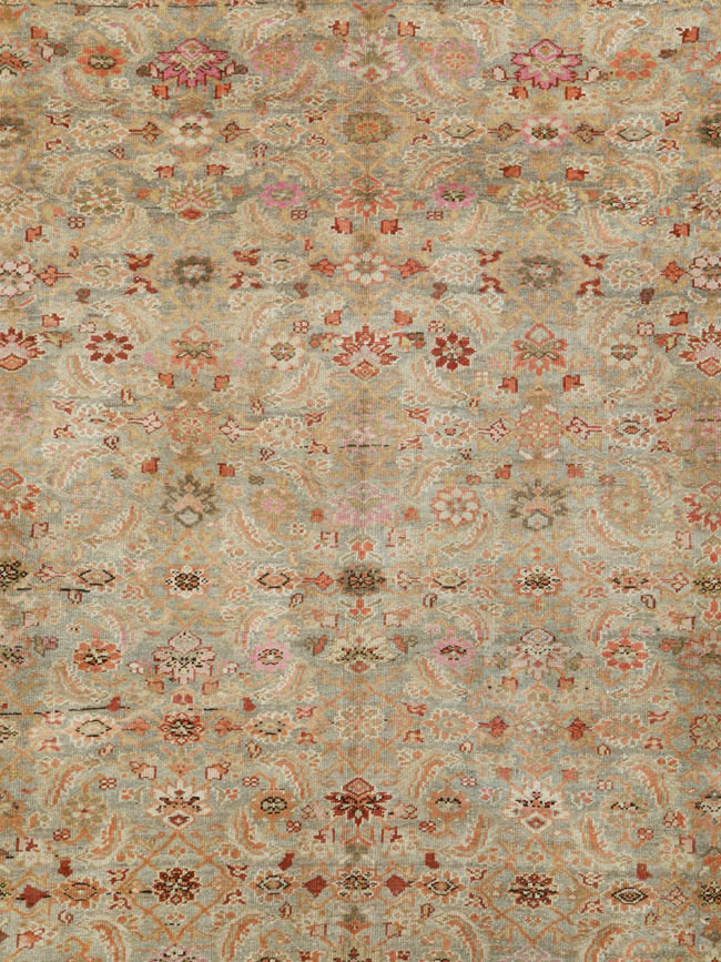 Vintage Persian Malayer Gallery Carpet, No.24033 - Galerie Shabab