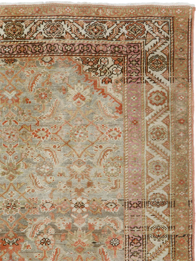 Vintage Persian Malayer Gallery Carpet, No.24033 - Galerie Shabab