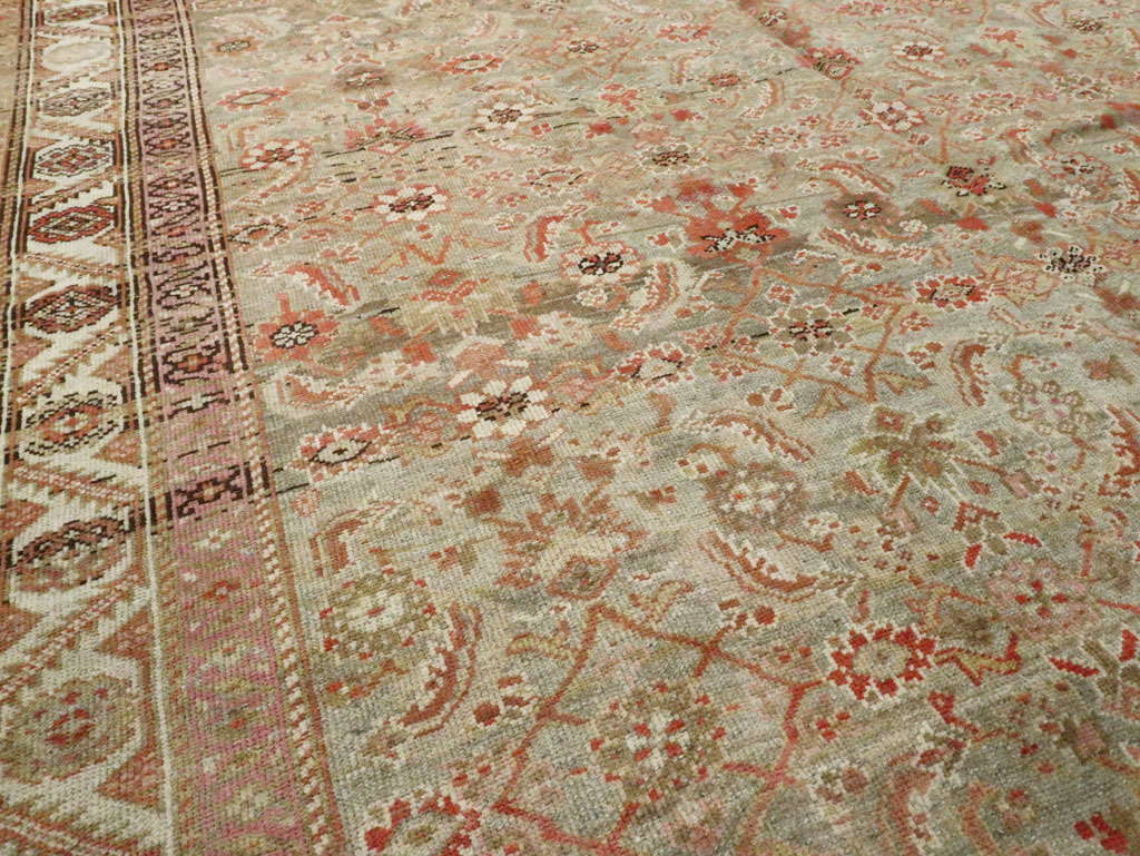Vintage Persian Malayer Gallery Carpet, No.24033 - Galerie Shabab