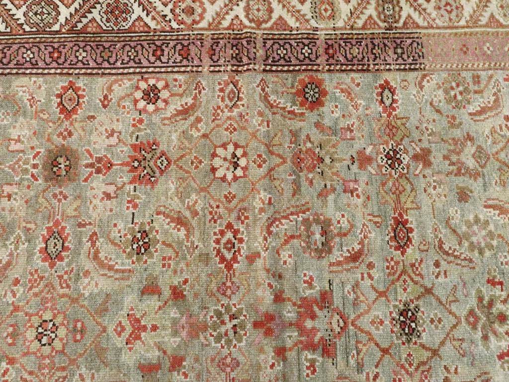 Vintage Persian Malayer Gallery Carpet, No.24033 - Galerie Shabab