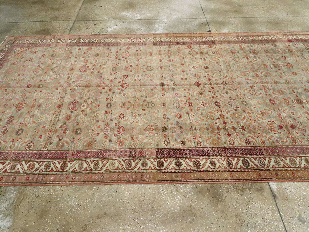 Vintage Persian Malayer Gallery Carpet, No.24033 - Galerie Shabab