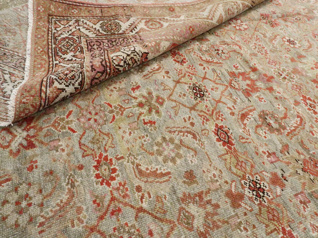 Vintage Persian Malayer Gallery Carpet, No.24033 - Galerie Shabab