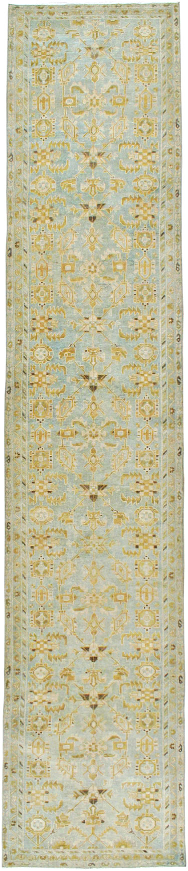 Vintage Persian Malayer Runner, No.24035 - Galerie Shabab