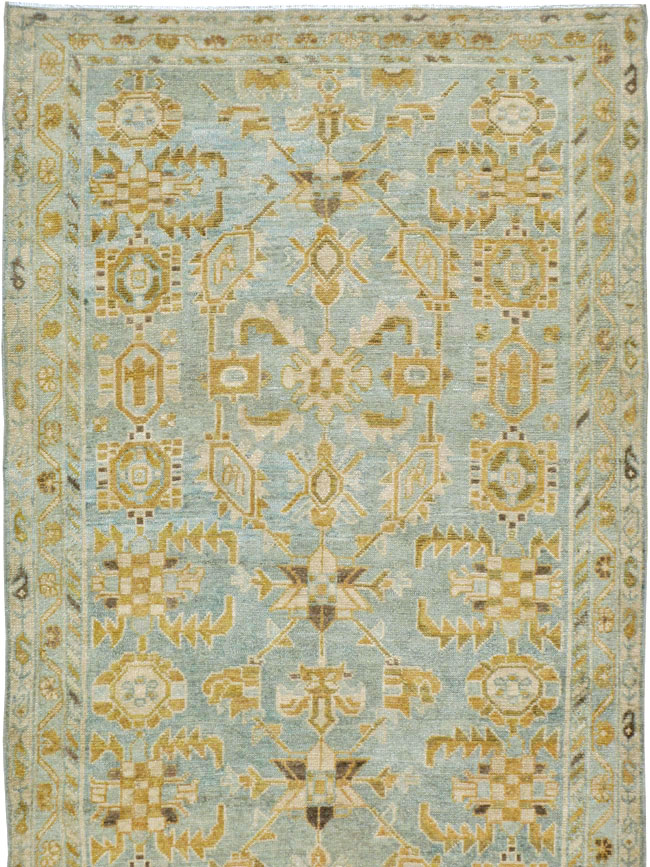 Vintage Persian Malayer Runner, No.24035 - Galerie Shabab