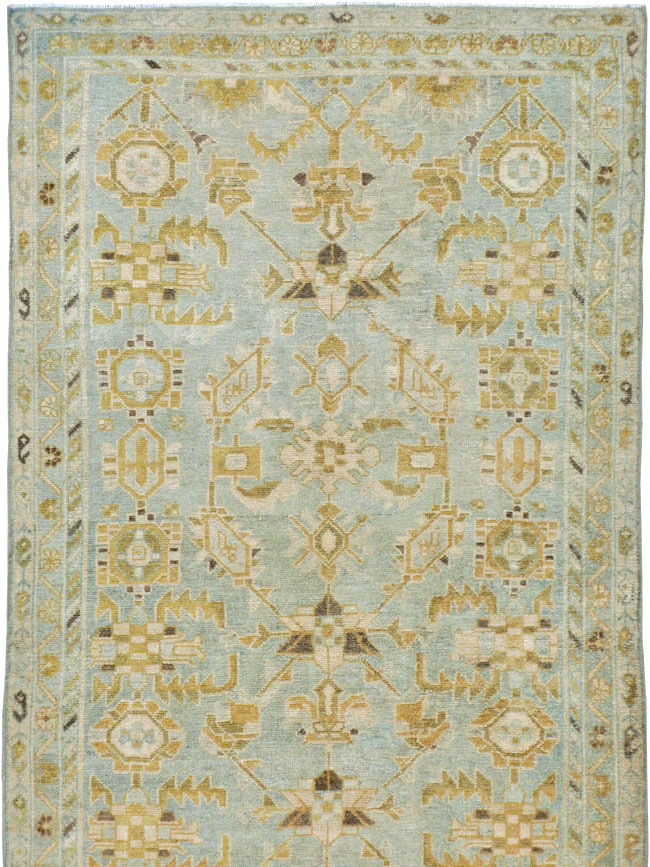 Vintage Persian Malayer Runner, No.24035 - Galerie Shabab