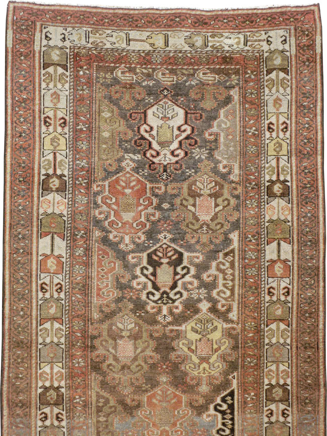 Antique Persian Kurdish Runner, No.24037 - Galerie Shabab