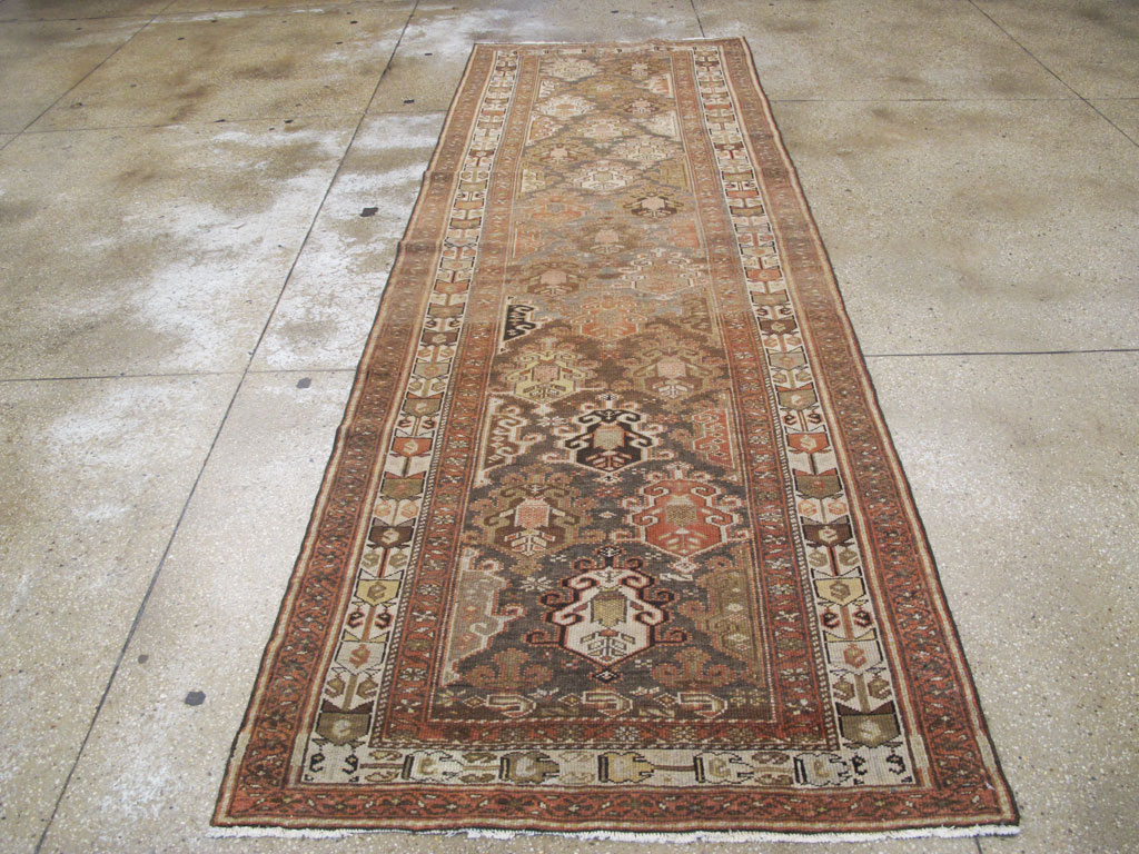 Antique Persian Kurdish Runner, No.24037 - Galerie Shabab