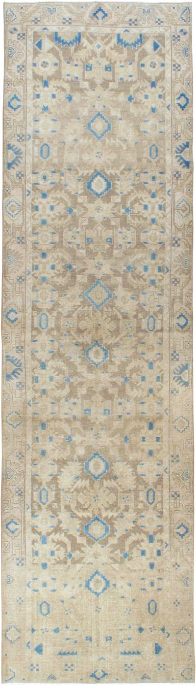 Vintage Persian Malayer Runner, No.24039 - Galerie Shabab
