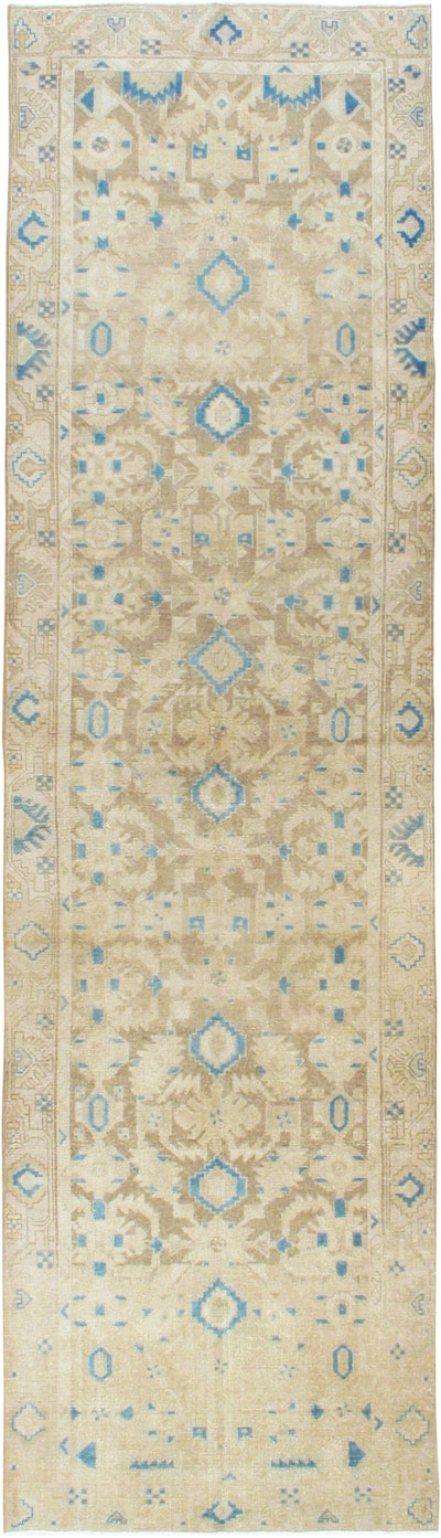 Vintage Persian Malayer Runner, No.24039 - Galerie Shabab