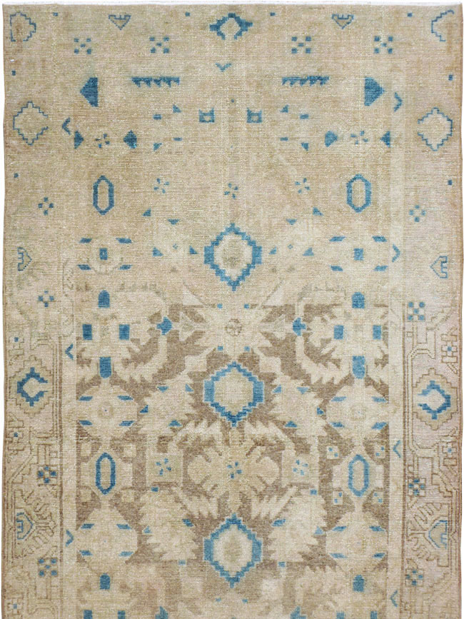 Vintage Persian Malayer Runner, No.24039 - Galerie Shabab