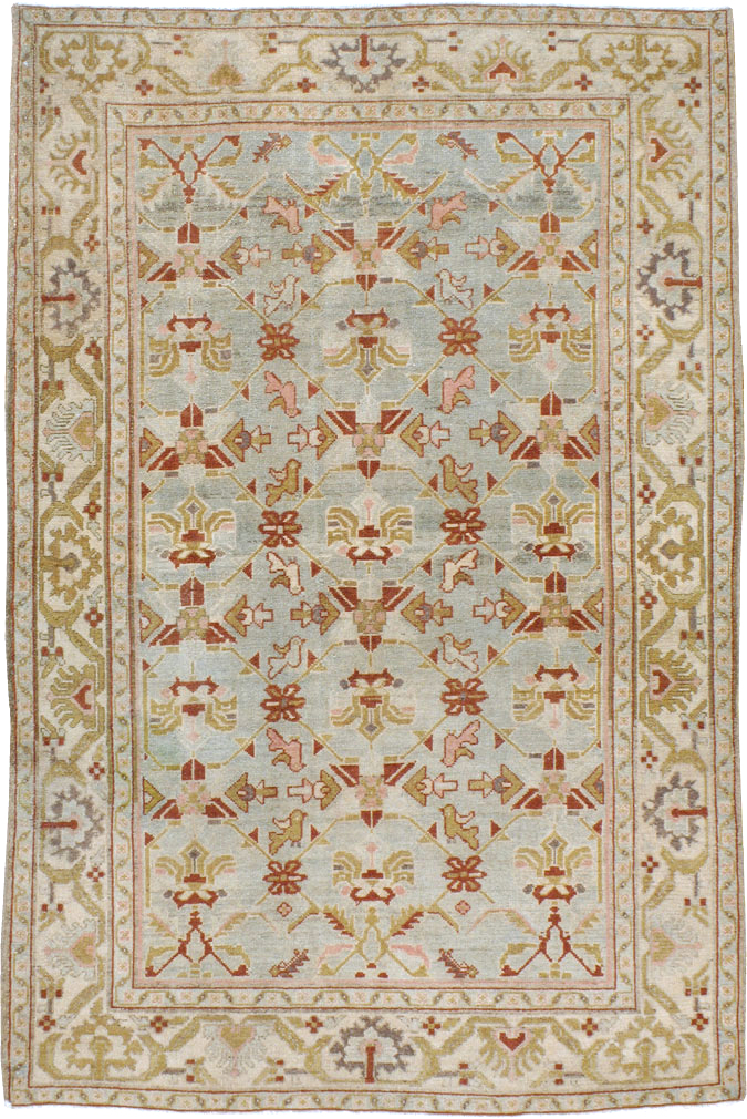 Vintage Persian Malayer Rug, No.24041 - Galerie Shabab