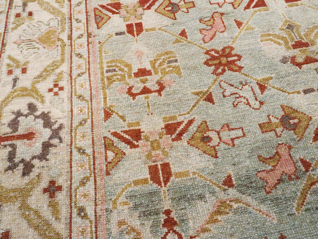 Vintage Persian Malayer Rug, No.24041 - Galerie Shabab