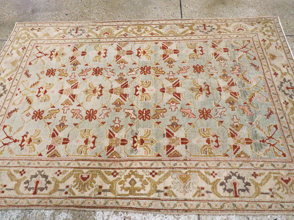 Vintage Persian Malayer Rug, No.24041 - Galerie Shabab