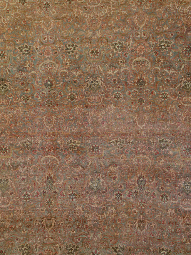 Antique Persian Kashan Carpet, No.24042 - Galerie Shabab