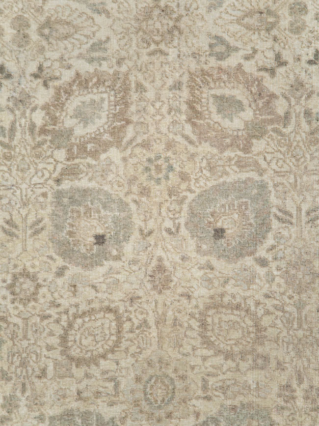 Antique Persian Tabriz Small Room Size Carpet, No.24043 - Galerie Shabab