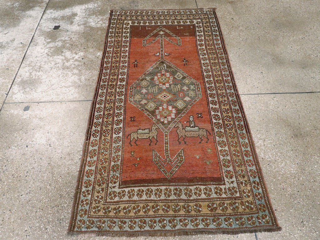 Antique Persian Malayer Rug, No.24046 - Galerie Shabab