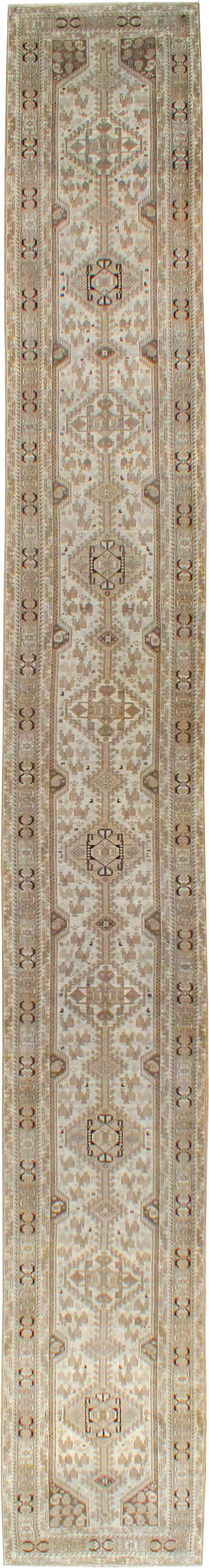 Antique Persian Shiraz Long Runner, No.24051 - Galerie Shabab