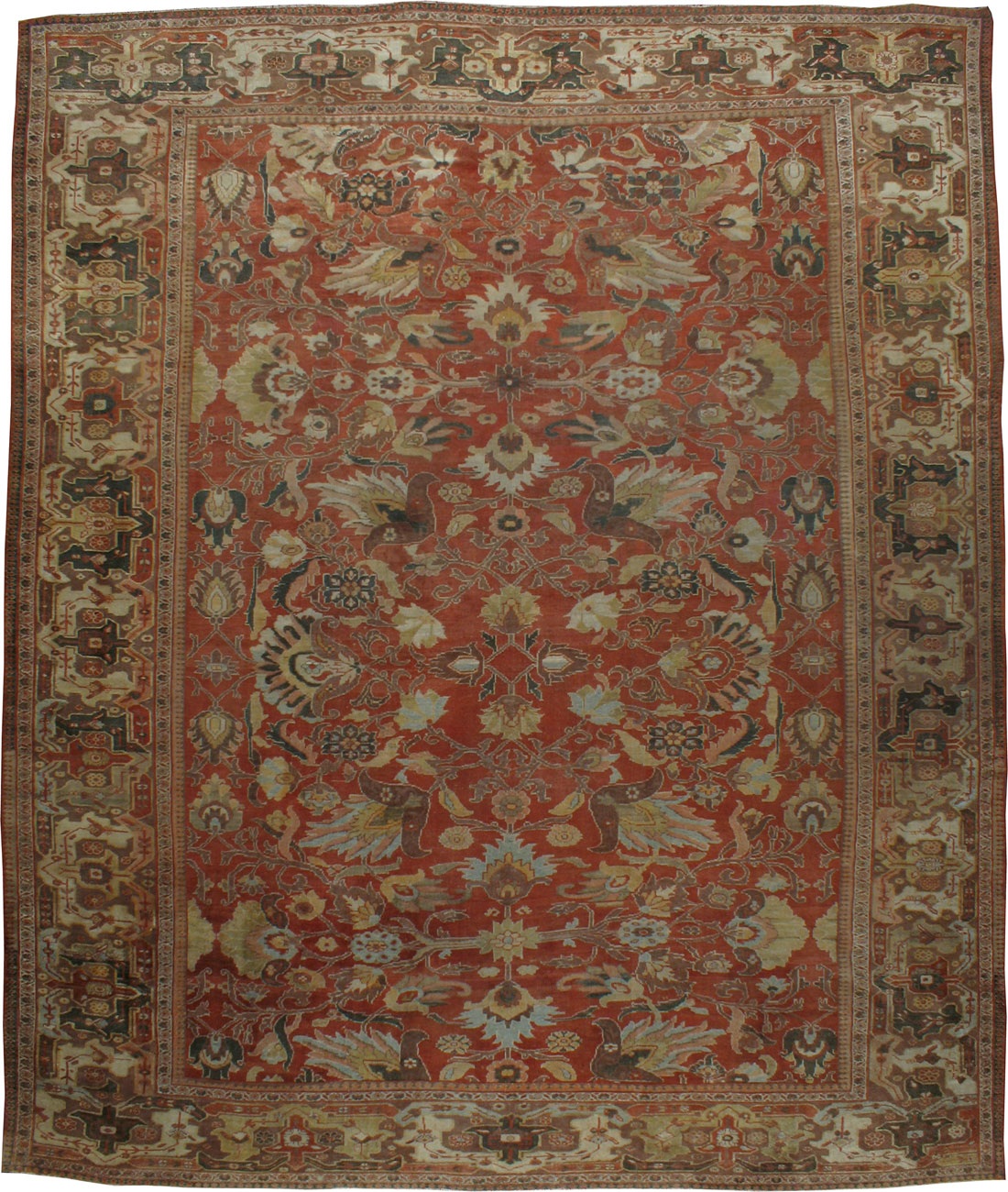 Antique Sultanabad Carpet, No.24057 - Galerie Shabab