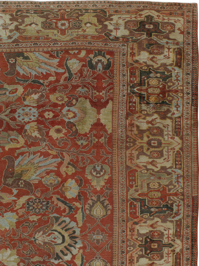 Antique Sultanabad Carpet, No.24057 - Galerie Shabab