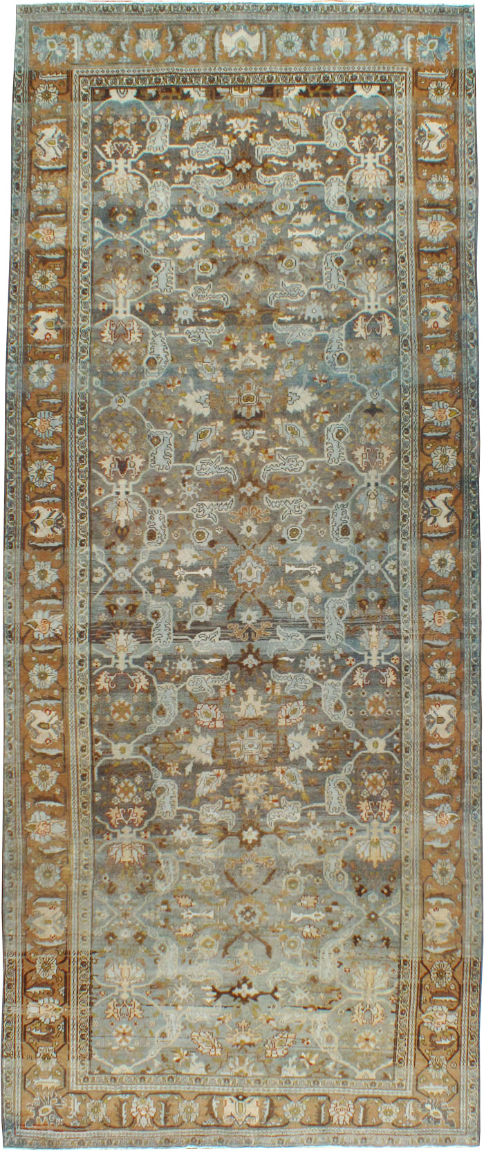 Antique Persian Bibikabad Gallery Carpet, No.24063 - Galerie Shabab