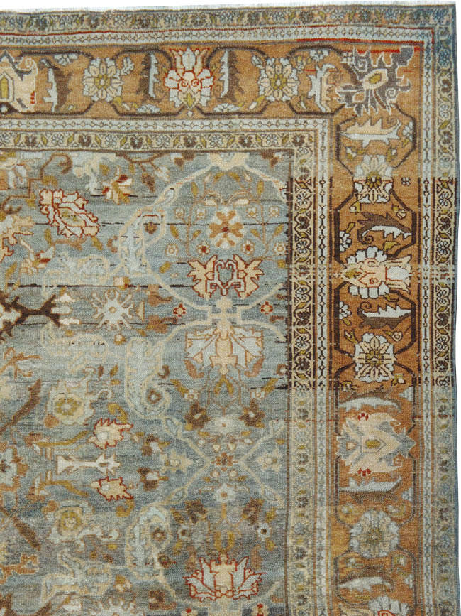 Antique Persian Bibikabad Gallery Carpet, No.24063 - Galerie Shabab