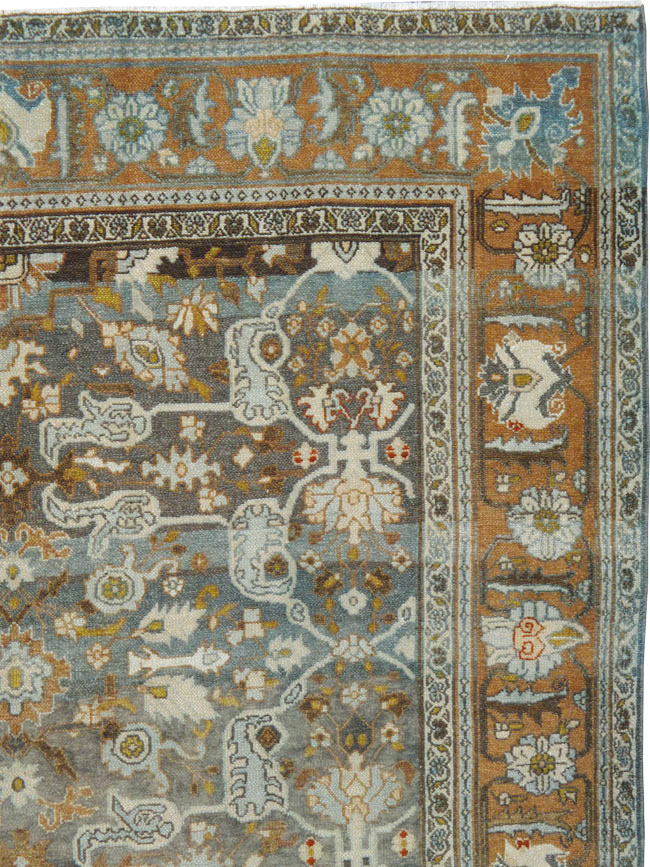 Antique Persian Bibikabad Gallery Carpet, No.24063 - Galerie Shabab