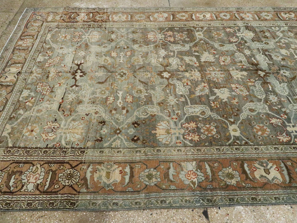 Antique Persian Bibikabad Gallery Carpet, No.24063 - Galerie Shabab
