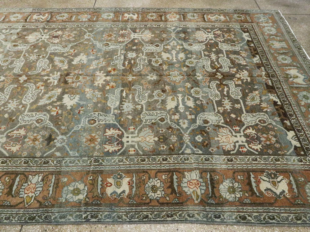 Antique Persian Bibikabad Gallery Carpet, No.24063 - Galerie Shabab