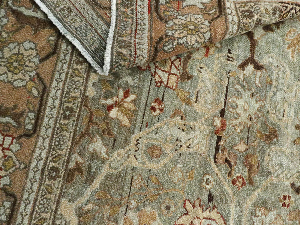 Antique Persian Bibikabad Gallery Carpet, No.24063 - Galerie Shabab