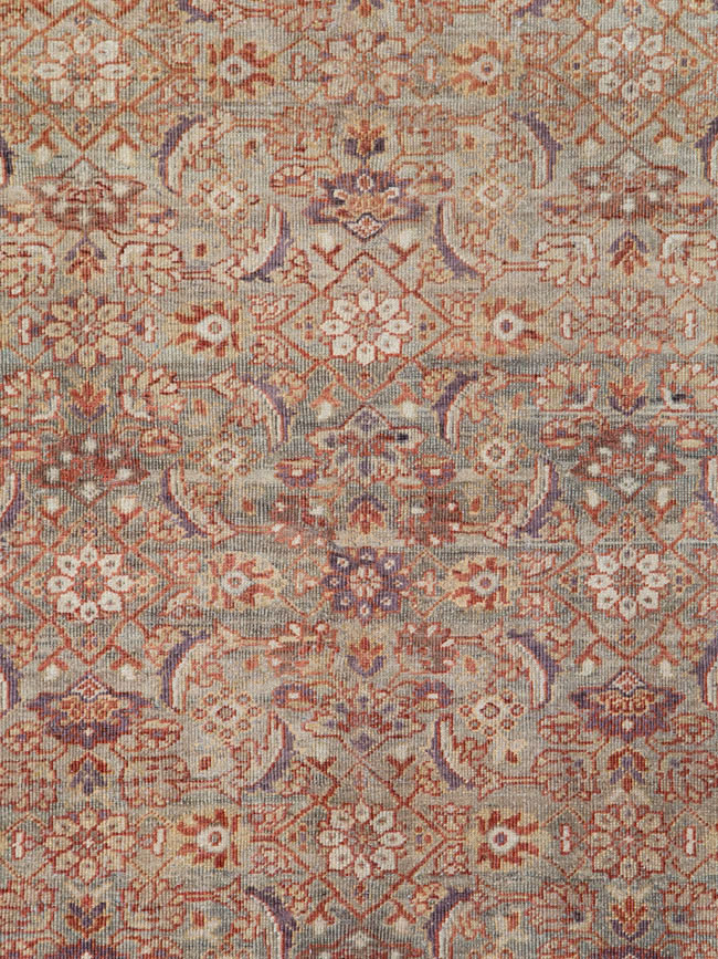 Antique Persian Mahal Gallery Carpet, No.24066 - Galerie Shabab