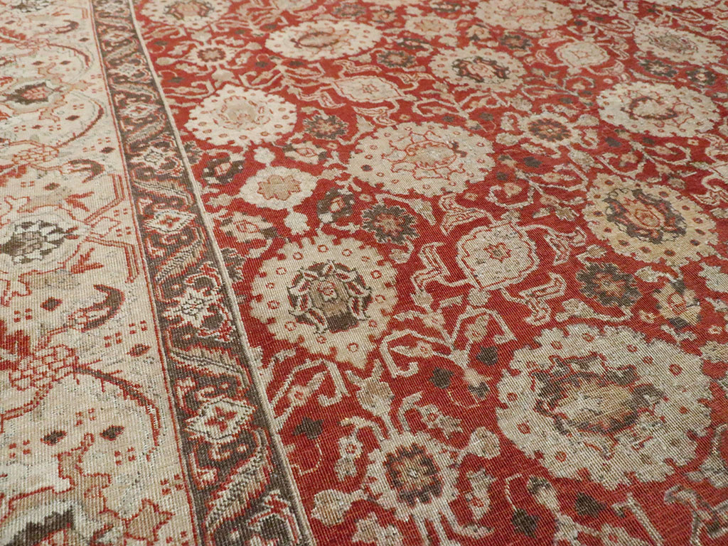 Antique Persian Tabriz Carpet, No.24081 - Galerie Shabab