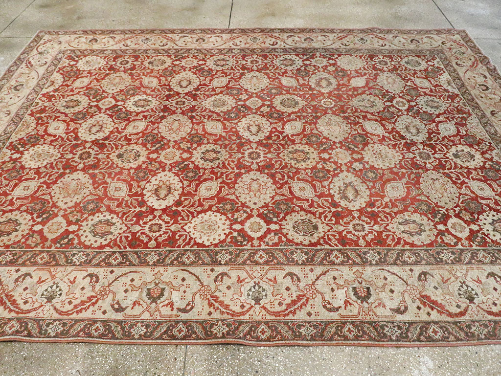 Antique Persian Tabriz Carpet, No.24081 - Galerie Shabab